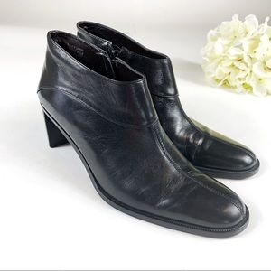 Etienne Aigner Donnie Black Ankle Boots - Size 7